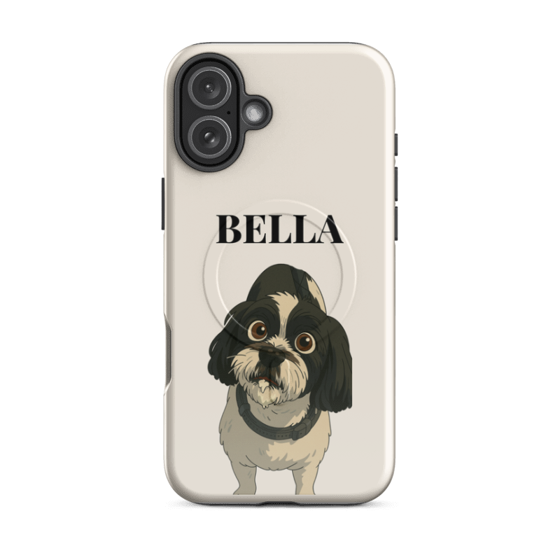 Personalised Dog Portrait Case – iPhone MagSafe