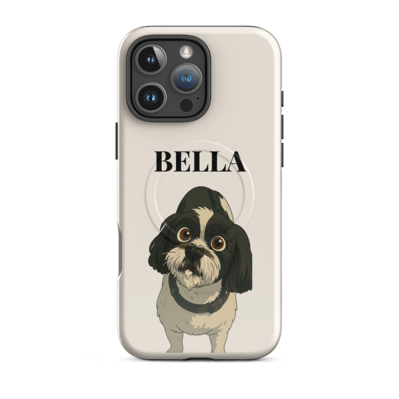 Personalised Dog Portrait Case – iPhone MagSafe