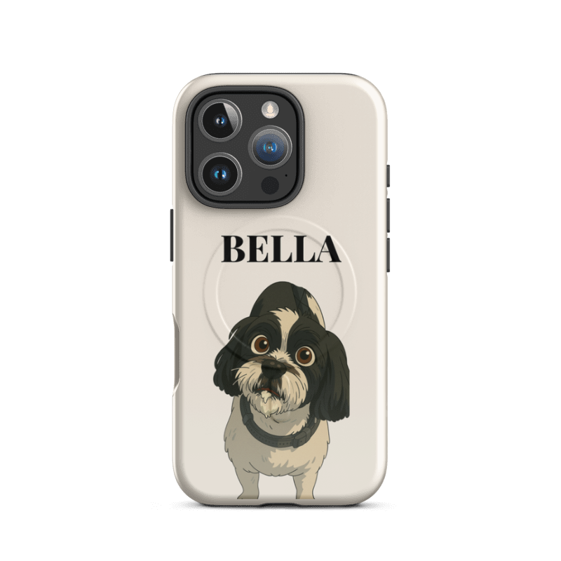 Personalised Dog Portrait Case – iPhone MagSafe