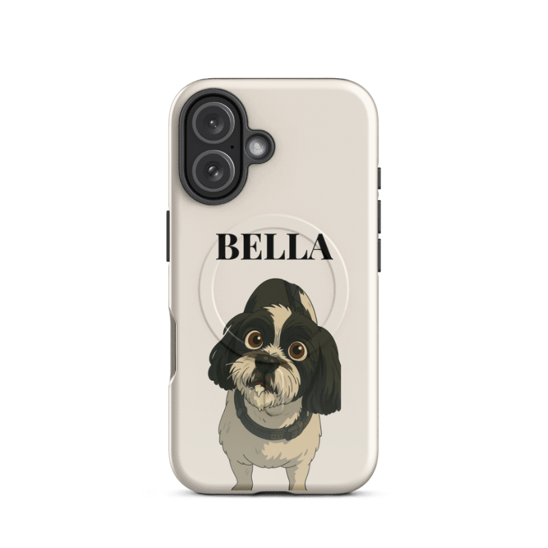 Personalised Dog Portrait Case – iPhone MagSafe