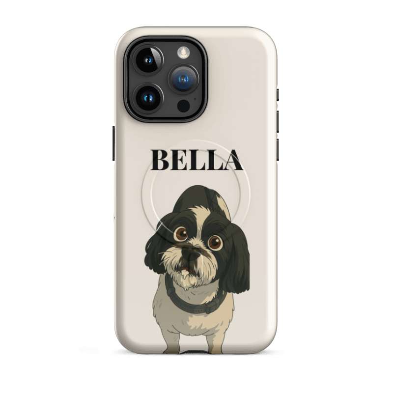 Personalised Dog Portrait Case – iPhone MagSafe