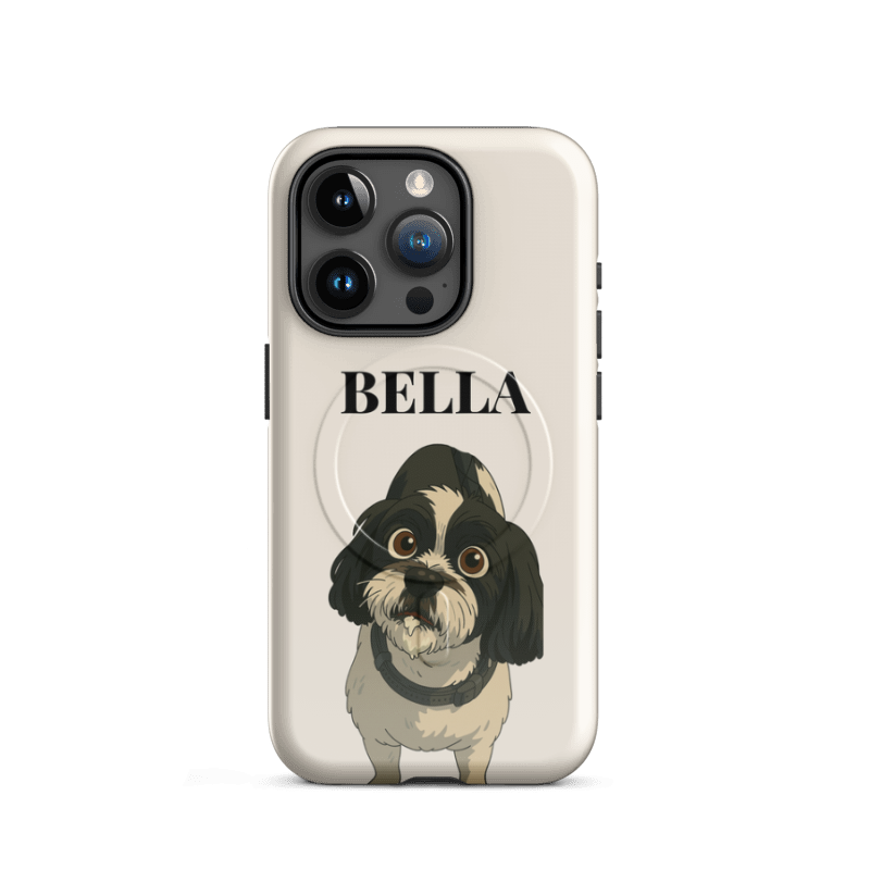 Personalised Dog Portrait Case – iPhone MagSafe