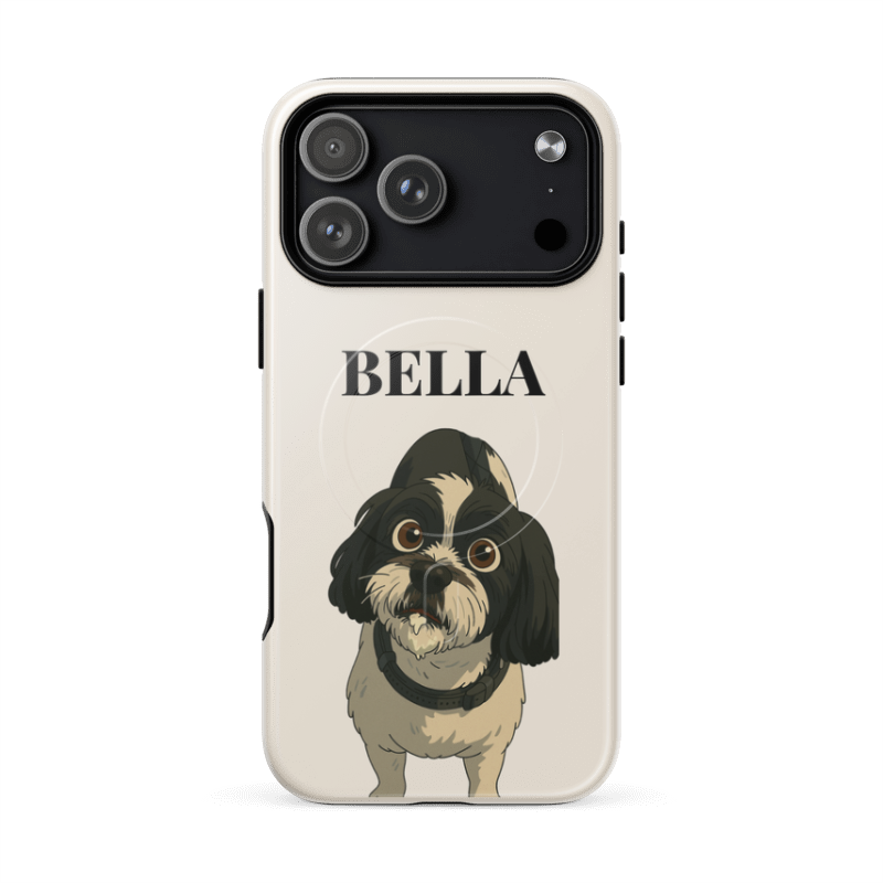 Personalised Dog Portrait Case – iPhone MagSafe