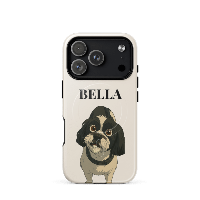 Personalised Dog Portrait Case – iPhone MagSafe