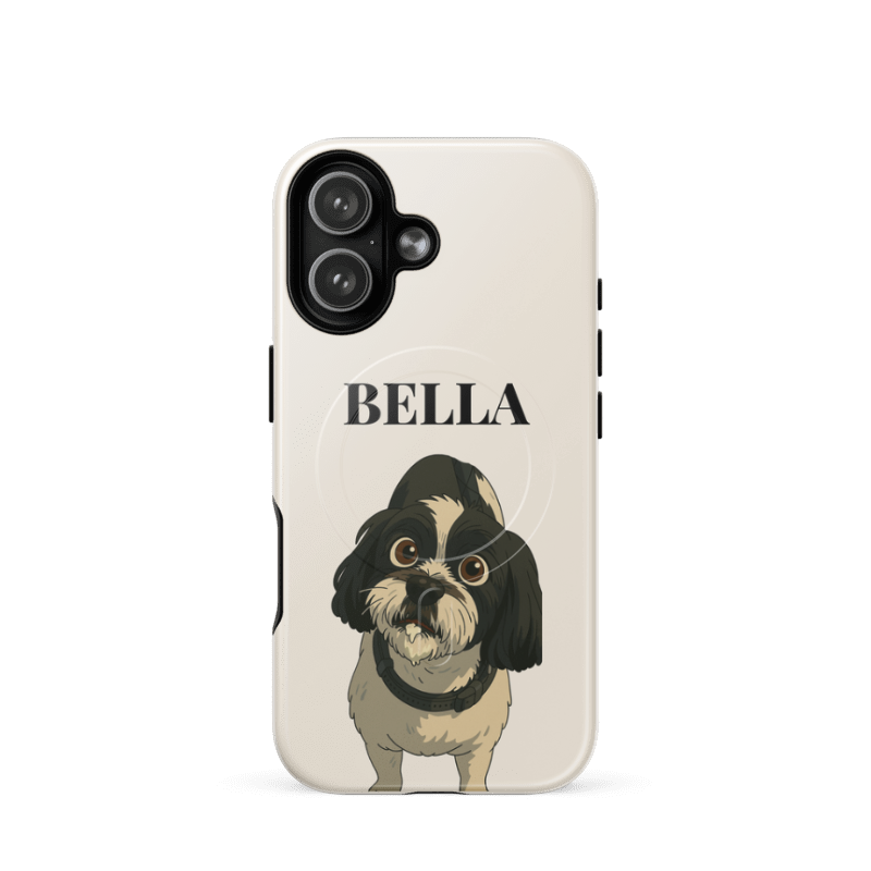 Personalised Dog Portrait Case – iPhone MagSafe