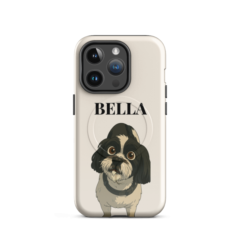 Personalised Dog Portrait Case – iPhone MagSafe