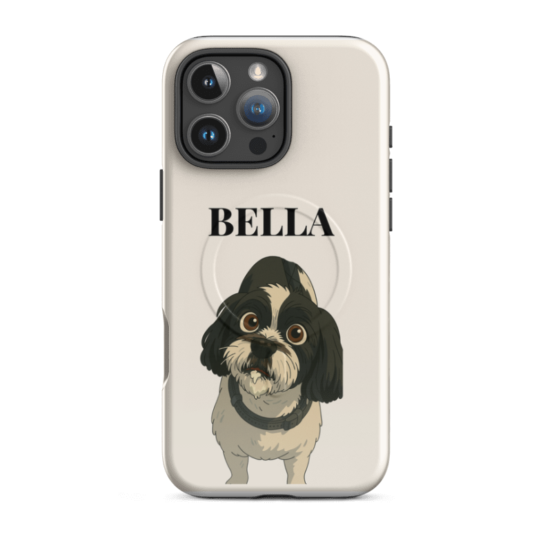 Personalised Dog Portrait Case – iPhone MagSafe