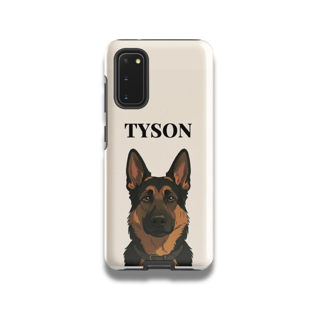 Personalised Dog Portrait Case – Samsung®