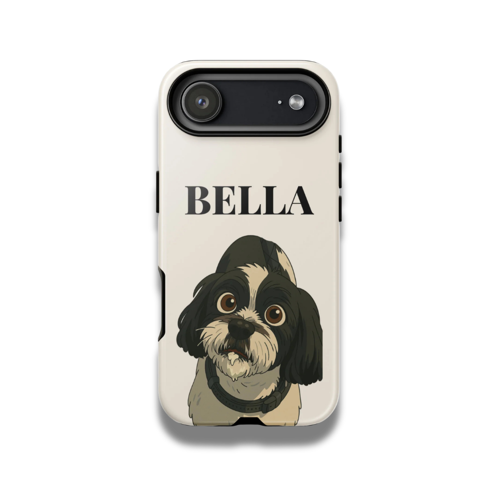 Personalised Dog Portrait Case – iPhone