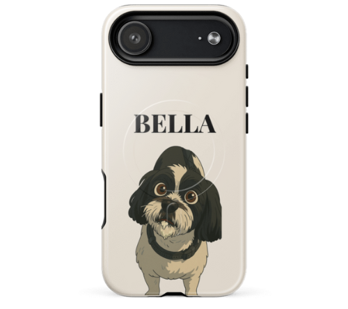 Personalised Dog Portrait Case – iPhone MagSafe